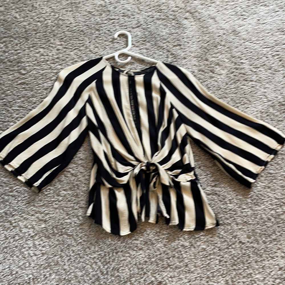 Topshop dress top, super cute open back and keyhole front